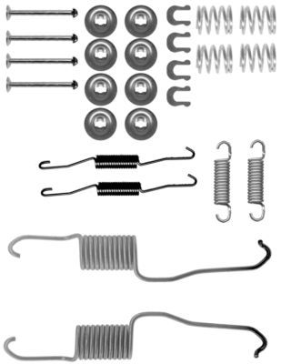 HELLA PAGID Lisakomplekt, Piduriklotsid 8DZ 355 200-891